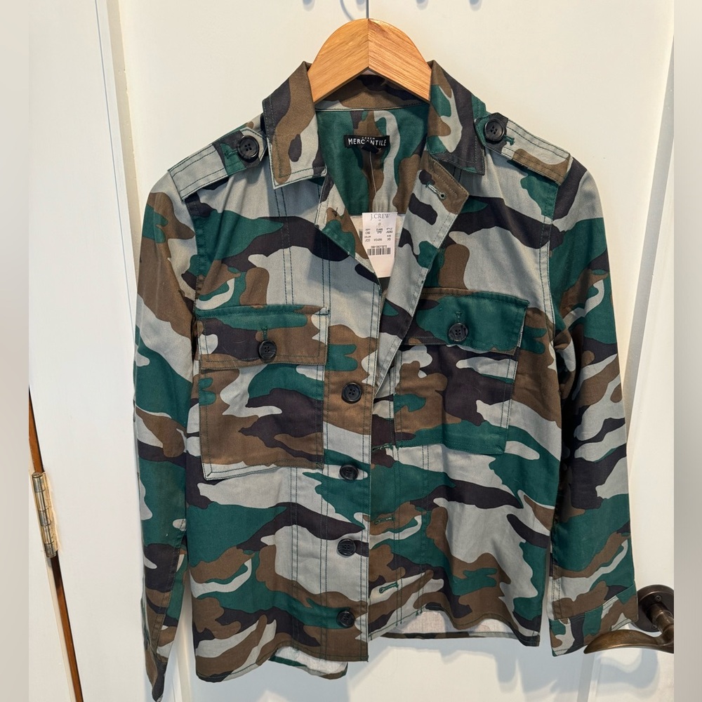 J. Crew Mercantile colab NWT size XS. Lightweight and comfy extra layer